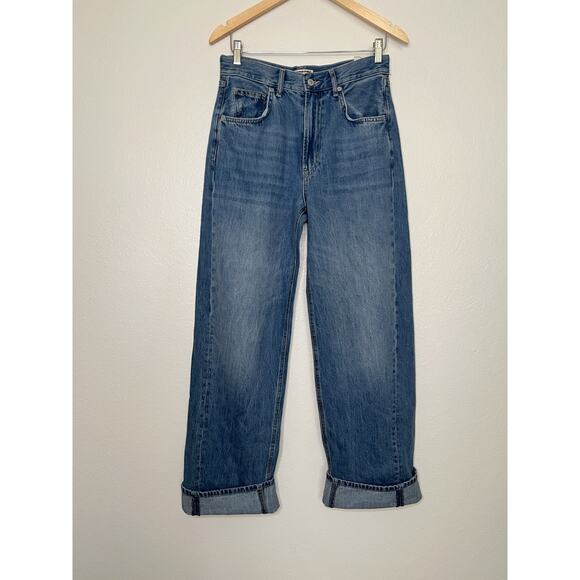 We The Free Denim - NWOT We The Free East Bay Cuffed Straight Jeans Size 32 Baggy Relaxed